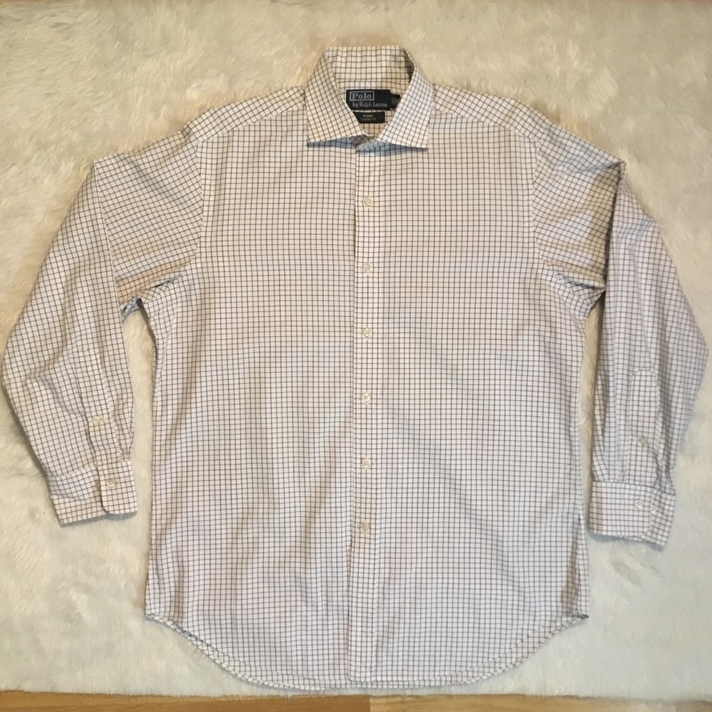 Polo Ralph Lauren Long Sleeve Button Shirt Neck 16